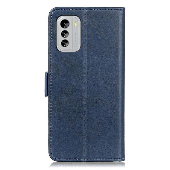 Etui z klapką do Nokia G60 5G, Wallet PU Leather Case, niebieskie