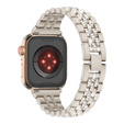 Bransoleta do Apple Watch 1/2/3/4/5/6/7/8/9/10/11/SE Ultra 1/2/3 42/44/45/46/49mm, Beżowa