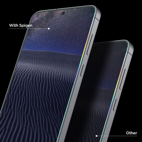Szkło hartowane Spigen do Samsung Galaxy S25 FE, Glas.tr EZ Fit Pro HD 2-Pack
