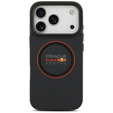 Etui RED BULL do iPhone 17 Pro, Meshed Red Ring, do MagSafe, granatowe