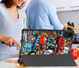 Etui z klapką i motywem graffiti do Xiaomi Redmi Pad 2