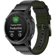 Pasek Nylonowy Quickfit do Garmin Fenix 22mm, Zielony