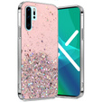 Etui do Huawei P30 Pro, Glittery, różowe