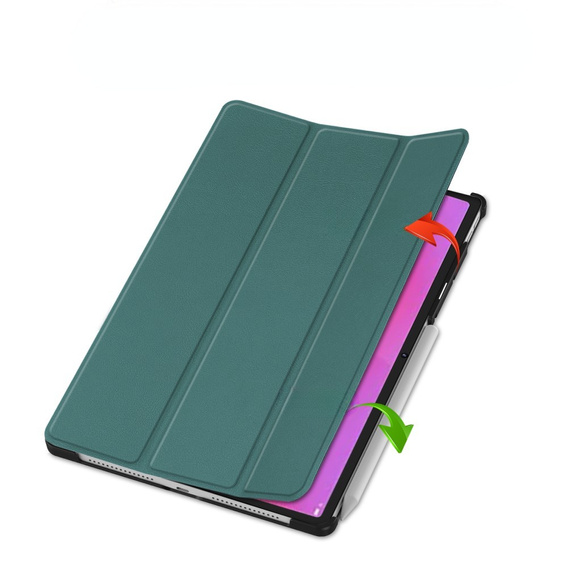 Etui do Lenovo Yoga Tab Plus 12,7", Smartcase, zielone