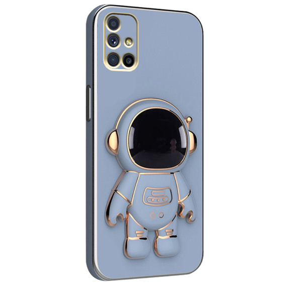 Etui do Samsung Galaxy M51, Astronaut, niebieskie