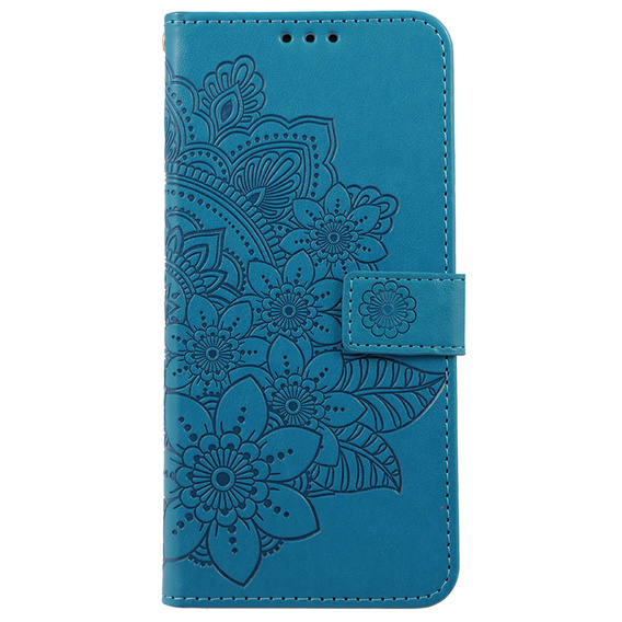 Etui z klapką do Realme 11 Pro 5G / Pro+ 5G, Mandala, niebieskie