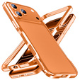 Etui LUPHIE do iPhone 17 Pro, Armor Bumper, pomarańczowe