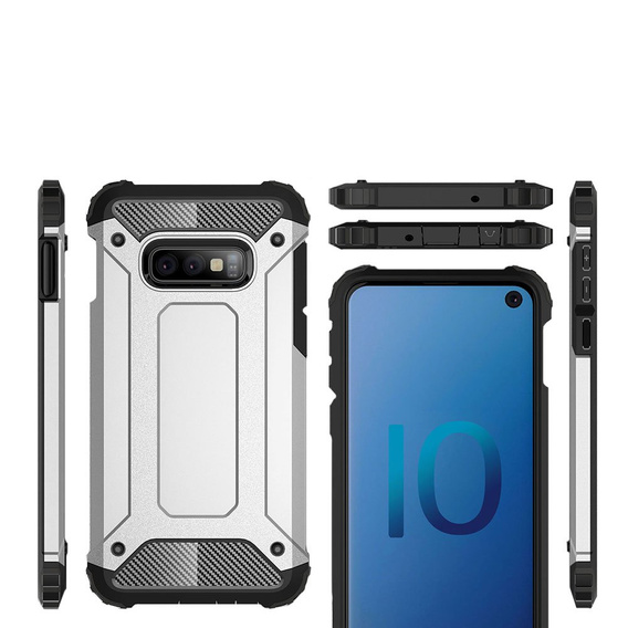 Etui TECH ARMOR  do Samsung Galaxy S10E - Silver