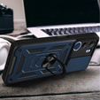 Etui pancerne do Vivo Y19s, CamShield Slide, niebieskie