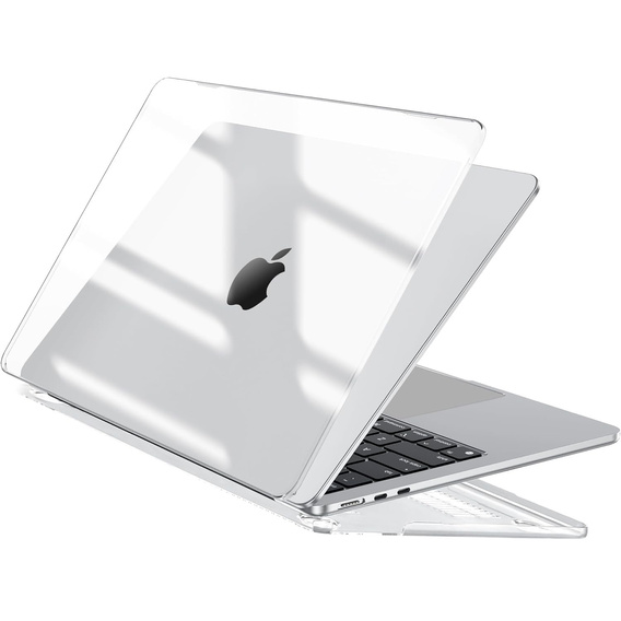 Etui ochronne do Macbook Air 13 (A2681) 2022 / Macbook Air 13 M3 (A3113) 2024 / M4 2025, HardShell, przezroczyste