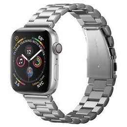 Bransoleta SPIGEN do Apple Watch 1/2/3/4/5/6/7/8/9/10/11/SE Ultra 1/2/3 42/44/45/46/49mm, Modern Fit Band, Srebrna