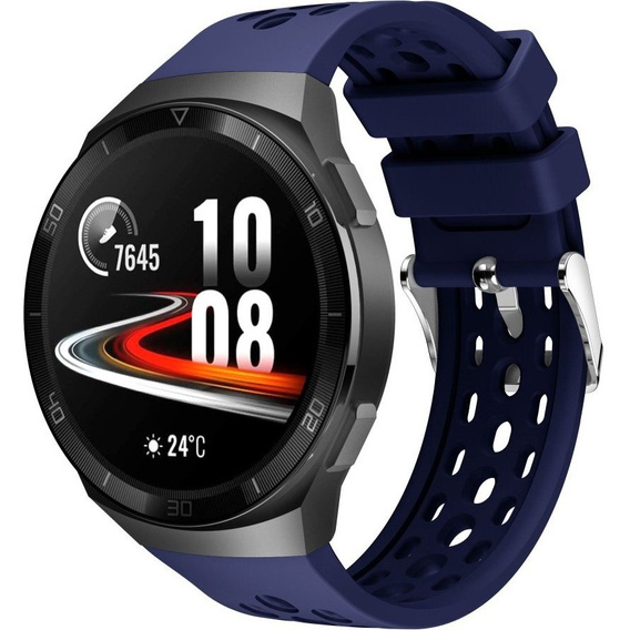 Pasek silikonowy do Huawei Watch GT 2e, Niebieski