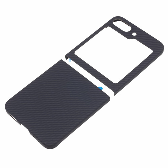 Etui do Samsung Galaxy Z Flip6 5G, 600D Aramid Fiber Cover, czarne