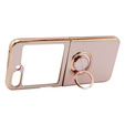Etui do Samsung Galaxy Z Flip 5 5G, Electro Ring, różowe