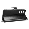 Etui z klapką do OnePlus Nord 5, Crazy Horse Wallet, czarne