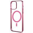 Etui do iPhone 13 Pro Max, ERBORD Hybrid MagSafe Case, różowe