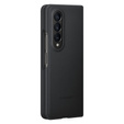 Oryginalne Etui Samsung do Galaxy Z Fold 4, Leather Flip Cover, czarne