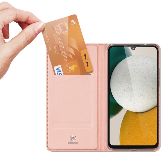 Etui Dux Ducis do Samsung Galaxy A34 5G, Skinpro, różowe rose gold