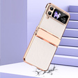 Etui do Samsung Galaxy Z Flip 4 5G, ElectroLeather, białe