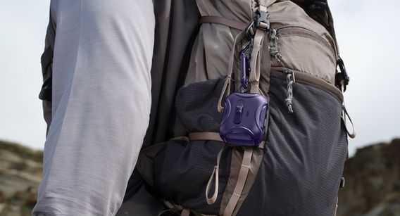 ESR Etui na słuchawki Airpods Pro 3, Cyber Flicklock Halolock MagSafe, purple