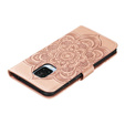 Etui z klapką do Xiaomi Redmi Note 9s/ 9 Pro, Mandala, różowe rose gold