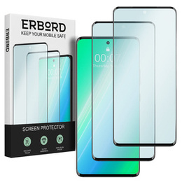 Szkło Hartowane do Motorola Edge 30 Ultra 5G, ERBORD 3D pełne, szybka na cały ekran (1szt)