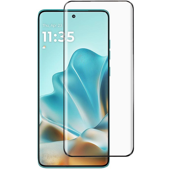 Szkło Hartowane 3D do Motorola Edge 60 / 60 Fusion, czarna ramka