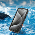 Etui Wodoodporne IP68 do iPhone 16 Pro, czarne