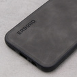 Etui do Samsung Galaxy A14 5G, ERBORD Business, z blaszką do uchwytów samochodowych, szare