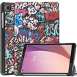 Etui do Lenovo Tab M8 Gen 4 TB-300FU, Smartcase, graffiti