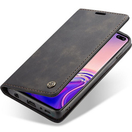 Etui CASEME do Samsung Galaxy S10, Leather Wallet Case, czarne