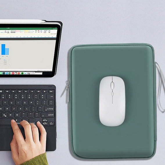 Wodoodporne etui na tablet 10,9" – antywstrząsowe - zielone