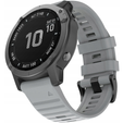 Pasek Silikonowy QuickFit do Garmin Fenix 26mm, Szary