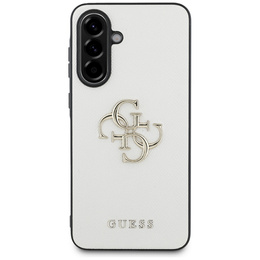 Etui GUESS do Samsung Galaxy A56, Classic Logo, beżowe