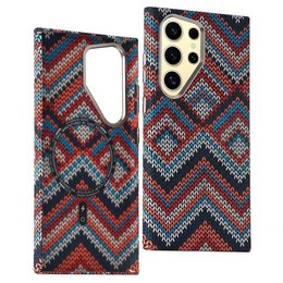 Etui do Samsung Galaxy S24 Ultra, Carbon Fiber MagSafe, wielokolorowe