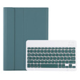 Etui z klawiaturą do iPad 10.9" 2022 (10 gen.), Pen Slot, ciemnozielone