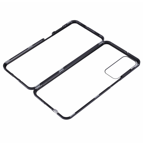 Etui do Samsung Galaxy A16 / A16 5G, Magnetic Dual Glass, czarne