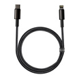 Baseus Tungsten PD – kabel USB-C do Lightning 1 m 20W - czarny