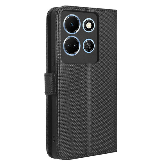 Etui z klapką do Infinix Note 30 5G, Wallet Smart Magnet, czarne
