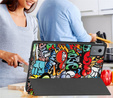 Etui do Lenovo Idea Tab 11" 2025 TB336FU TB336ZU, Smartcase, z funkcją podstawki, Graffiti