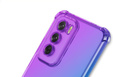 Etui Gradient Dropproof do Oppo Reno 12, Fioletowe / niebieskie