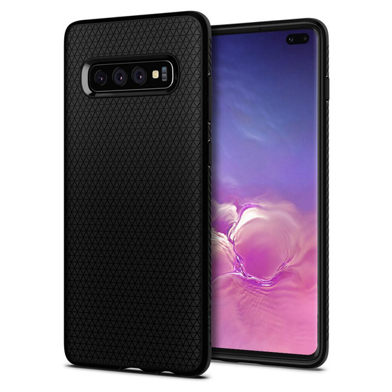 Etui Spigen do Samsung Galaxy S10+ Plus, Liquid Air, czarne