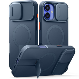 Etui do iPhone 16 Plus, Suritch Shockproof, do MagSafe, niebieskie