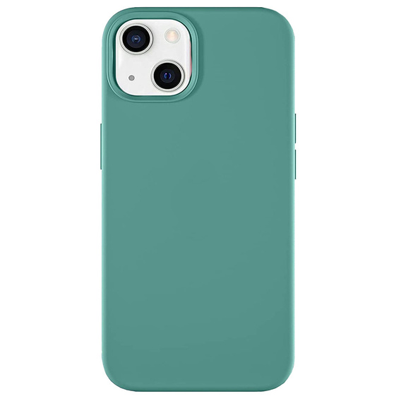 Etui do iPhone 14 Plus, Silicone Lite, zielone