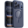 Etui ochronne do iPhone 17 Pro Max, do MagSafe, niebieskie