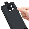 Etui z klapką do Xiaomi Redmi 12C, Flip, czarne