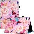 Etui do Lenovo Tab M10 Plus 10.6 Gen 3 TB-125F TB-128F, flowers and butterfly