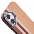 Etui do iPhone 16 Plus, Carbon Fiber MagSafe, żółte