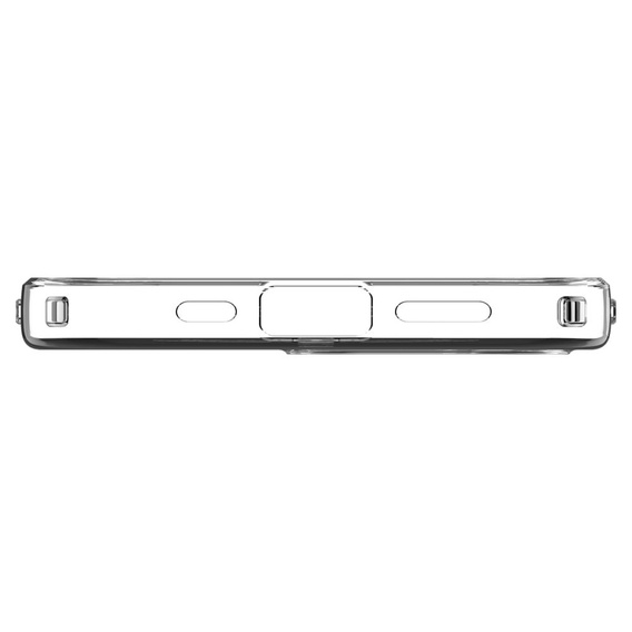 Etui Spigen do iPhone 16E, Liquid Crystal, przezroczyste + Szkło Hartowane 9H