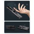 Etui do Samsung Galaxy S23 FE, Military Magnet, do MagSafe, czarne